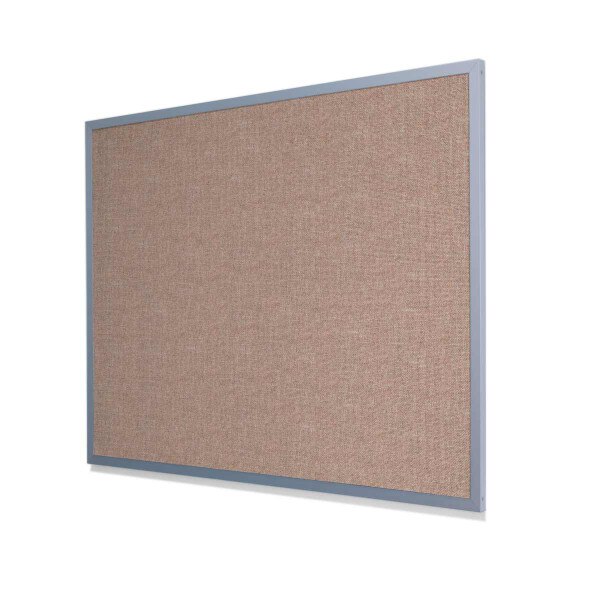 Guilford of Maine FR701 Cherry Neutral Cork Board with Heavy Aluminum Frame